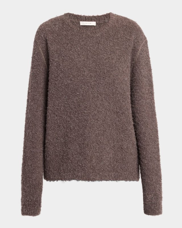 Leorina Cashmere Boucle Knit Sweat